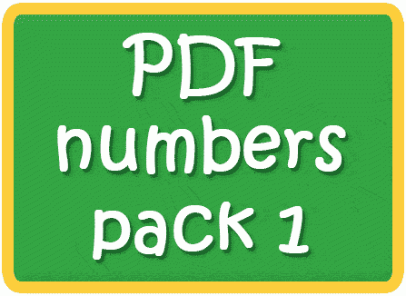 Number flashcards