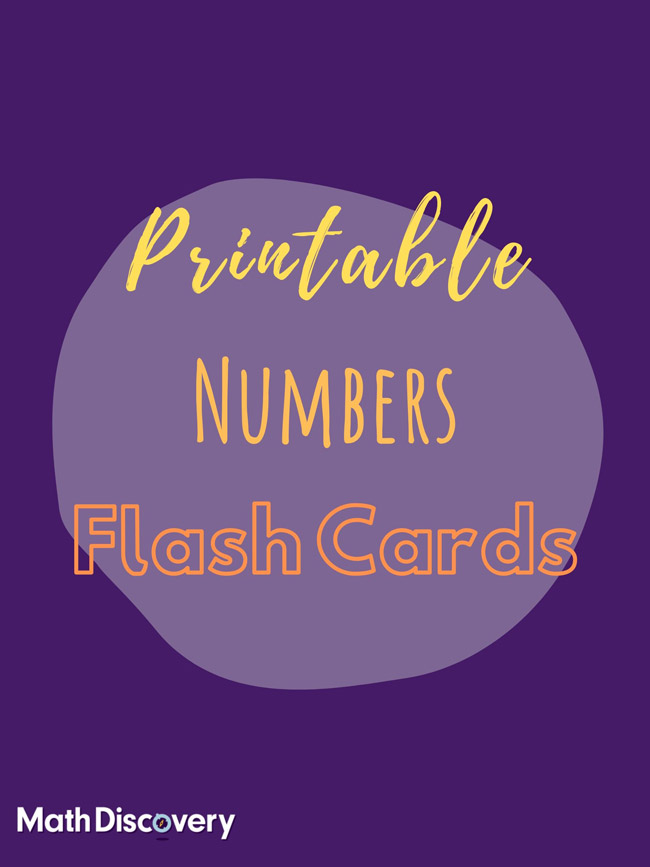 Number flashcards