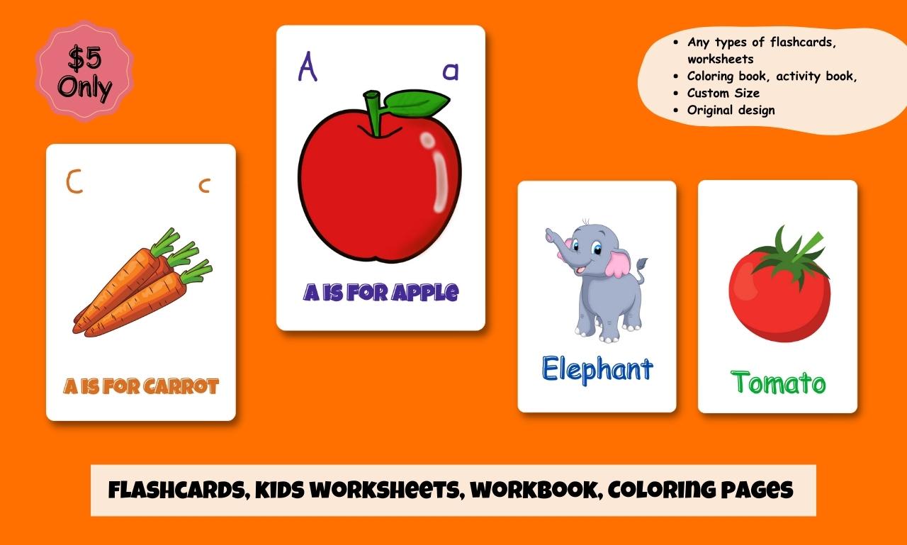 Do any types of kids and adult flashcards worksheets by sksahid
