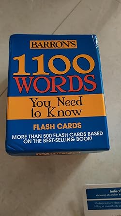 Words you need to know flashcards gordon melv bromberg murray books