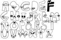 Ðï printable alphabet lore coloring pages for free