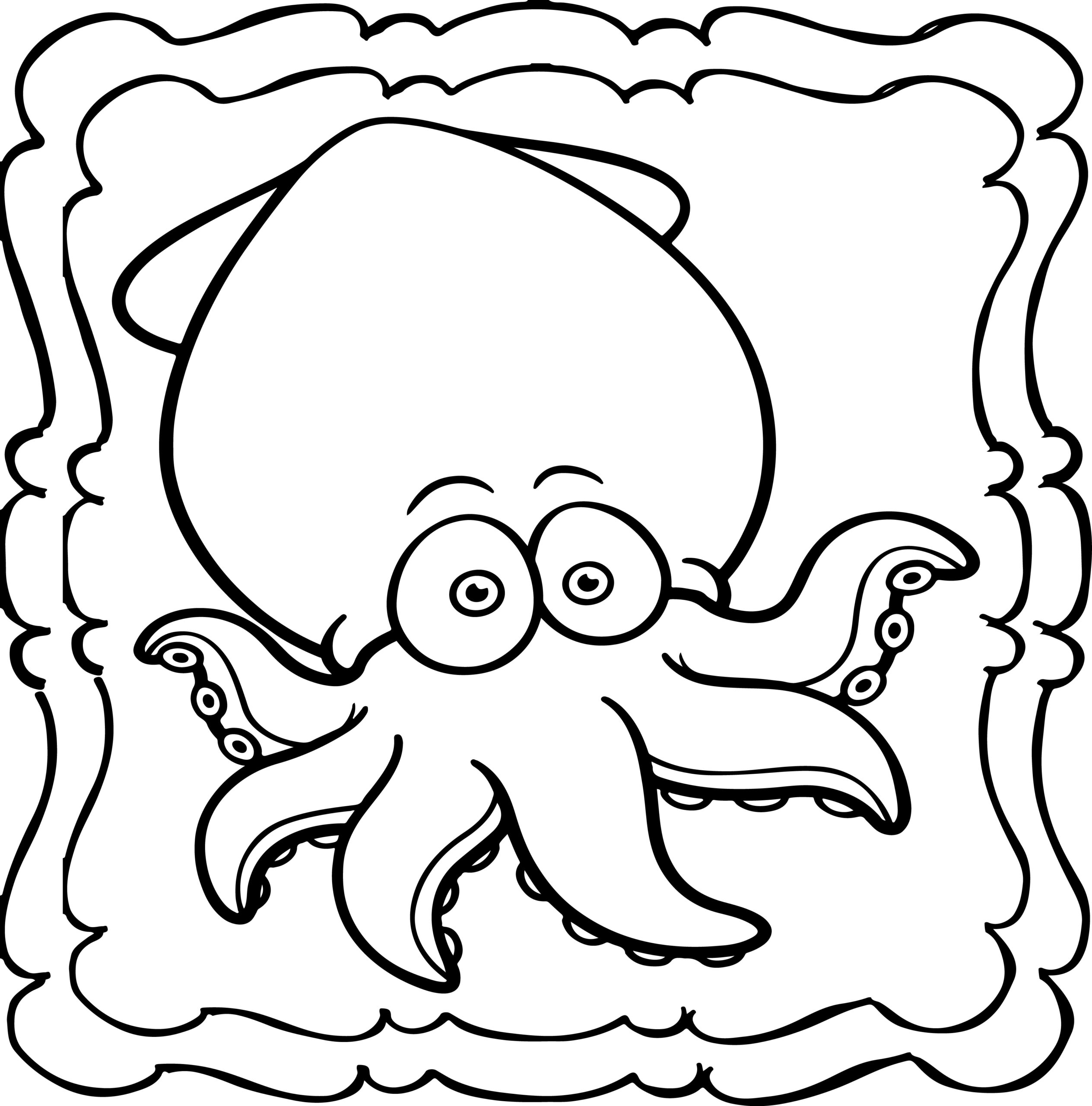 Octopus coloring book easy and fun octopuses coloring book for kids made by teachers