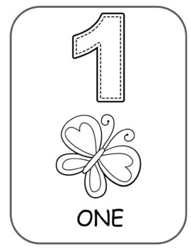 Number coloring pages by joyous jangles tpt