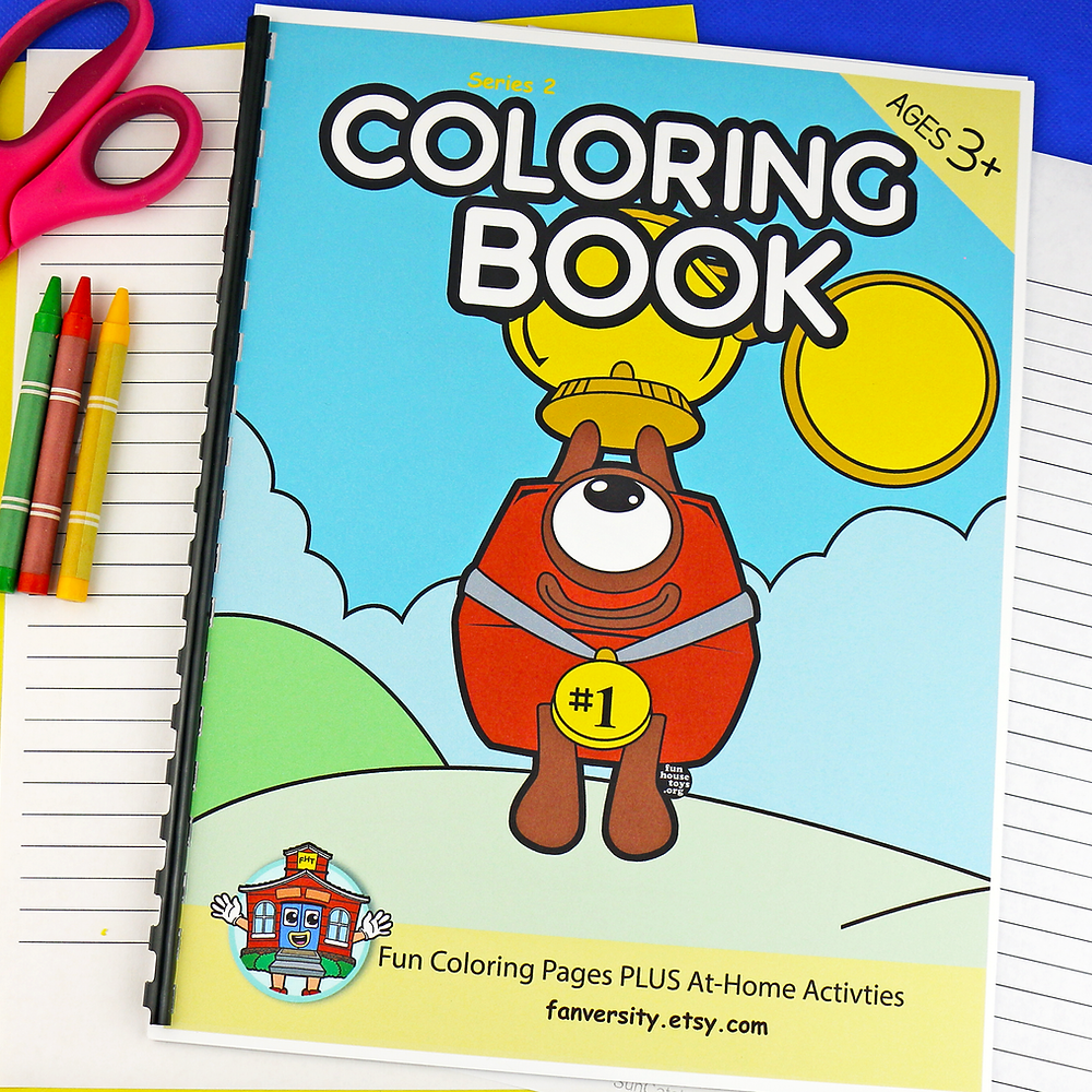 Numberblocks to coloring book