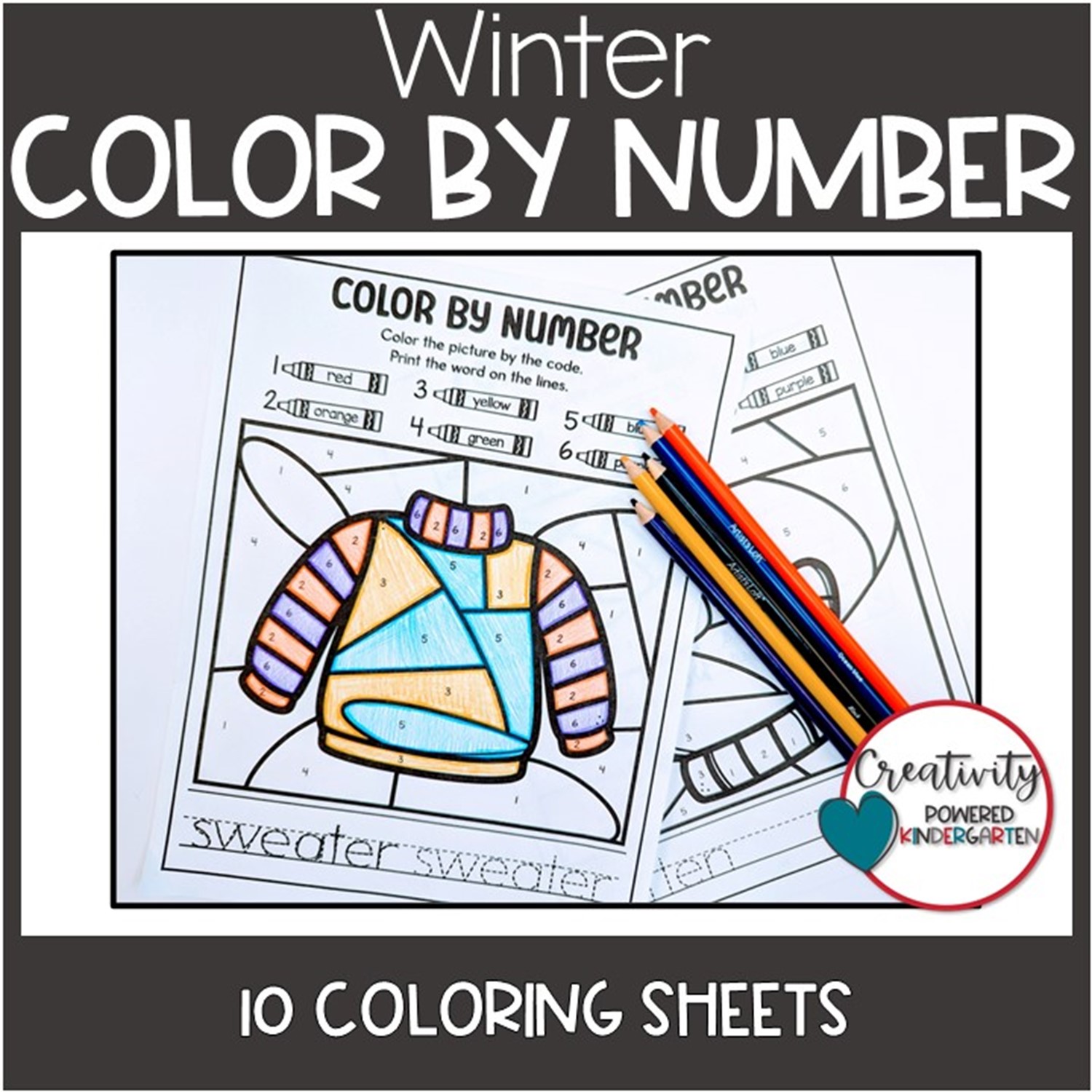 Winter color by number winter coloring pages math activity sheets coloring activity winter theme made by teachers