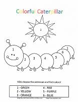 Color by number coloring pages