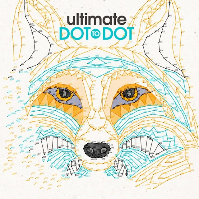 Ultimate dot to dot extreme puzzle challenges to plete and colour book memory attention potential development coloring book