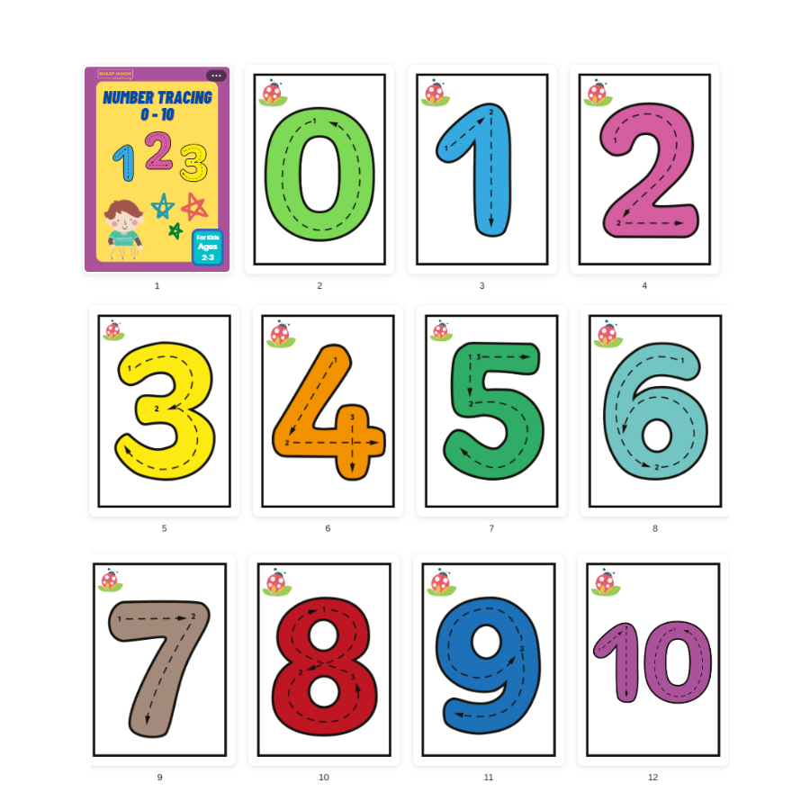 Number tracing