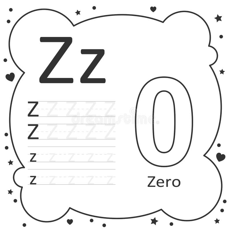 Zero worksheet stock illustrations â zero worksheet stock illustrations vectors clipart