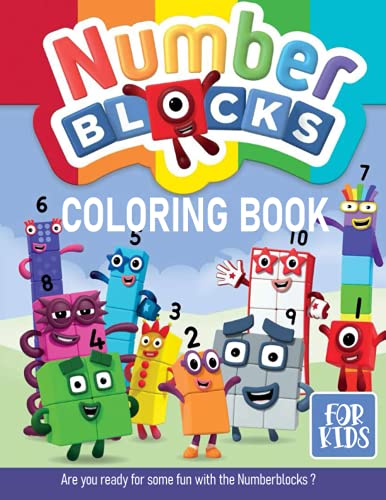 Buy numberblocks coloring book numberblocks