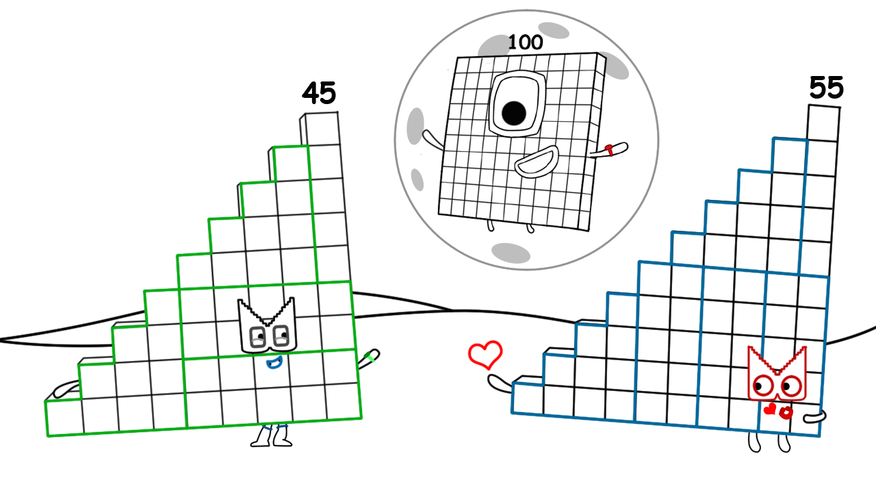 Numberblocks and love story