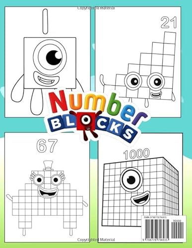 Numberblocks counting coloring book numberblocks counting coloring book number to activities for kids ages