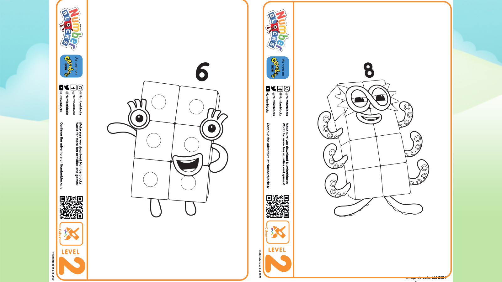 Numberblocks activities level