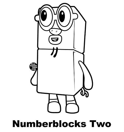 Numberblocks coloring pages printable for free download