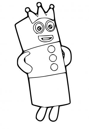 Free printable numberblocks coloring pages for adults and kids