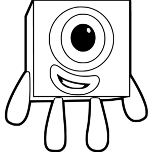 Numberblocks coloring pages printable for free download