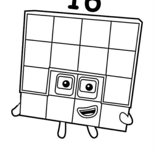 Numberblocks coloring pages printable for free download