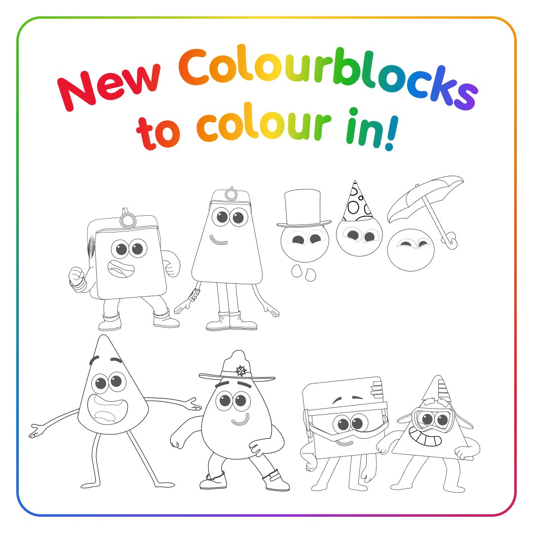 Colourblocks on x ðïdownload our colouring pictures and help your children learn colour recognition while having a ton of colour funðð click here to download our free colouring sheets ð httpstcoyjbyznkqv colourblocks