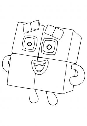 Free printable numberblocks coloring pages for adults and kids