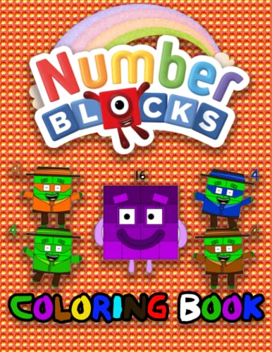Numberblocks coloring book coloring book with fun easy and relaxing coloring pages coloring books for children by niklas ayma