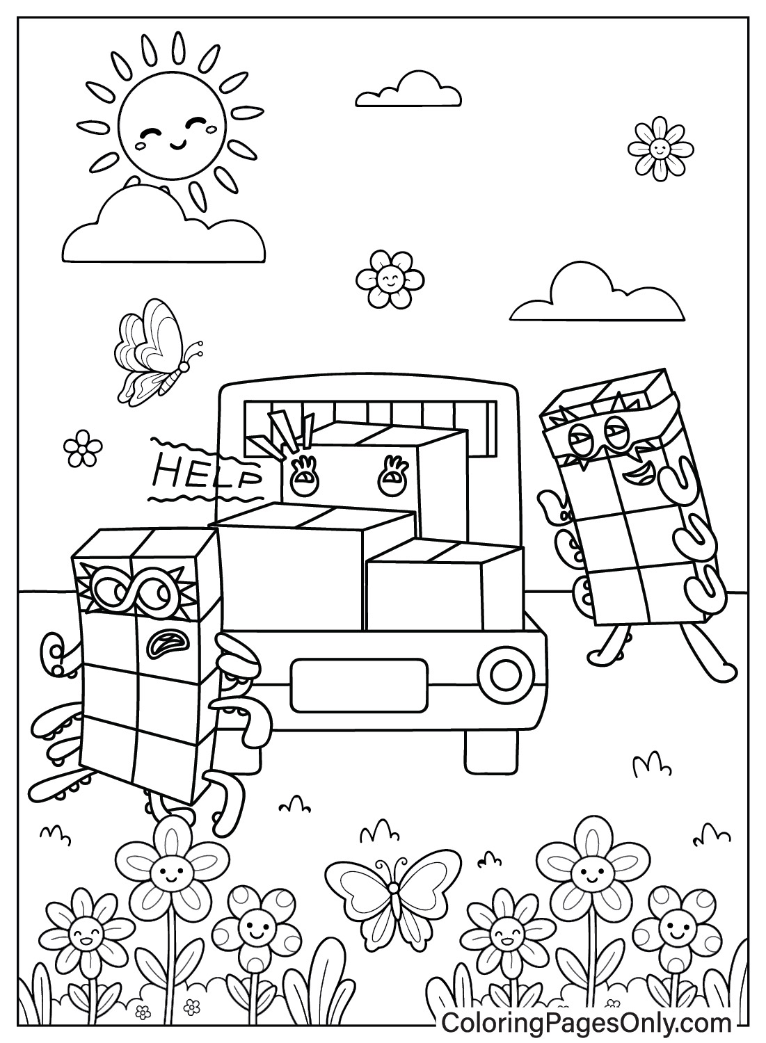 Coloring pages only on x ð numberblocks coloring pages ðï httpstcowamwenay numberblocks learn play numbers coloringpagesonly coloringpages coloringbook art fanart sketch drawing draw coloring usa trend trending trendingnow