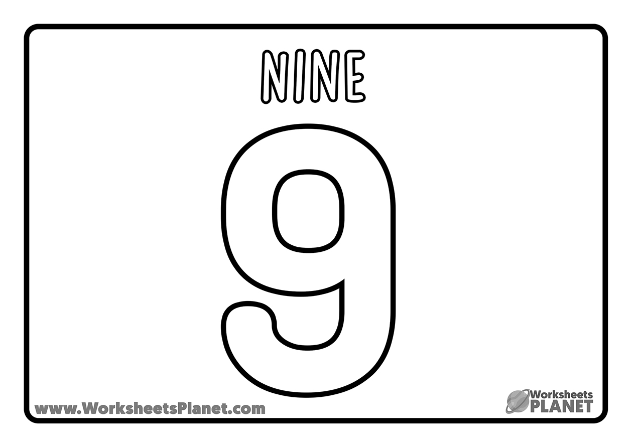 Number for coloring