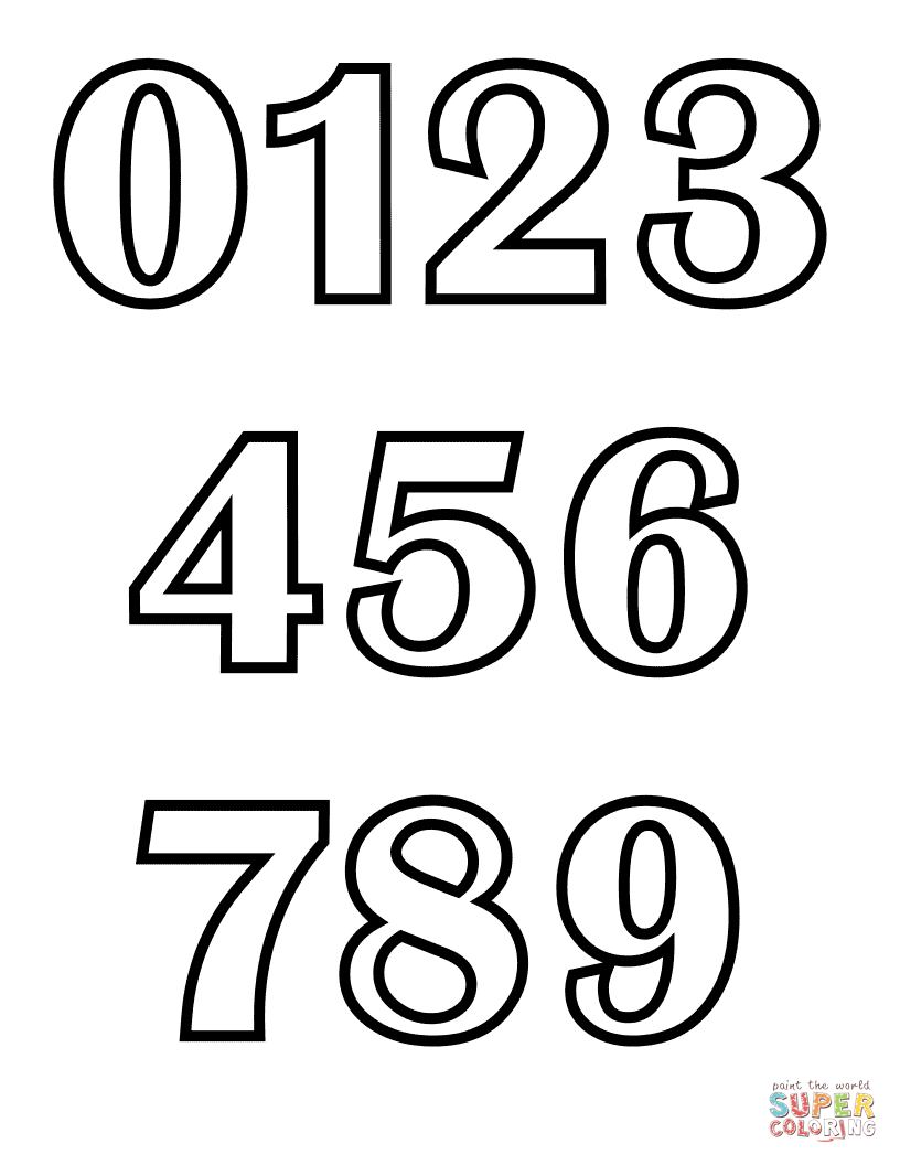 Classic alphabet numbers chart coloring page free printable coloring pages