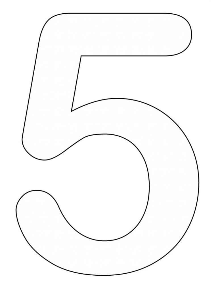 Number printable fãrbung seite