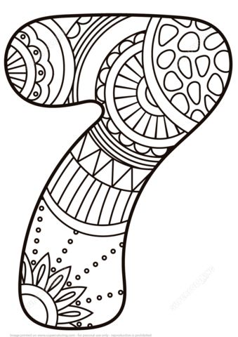 Number zentangle coloring page free printable coloring pages coloring pages sunflower coloring pages zentangle