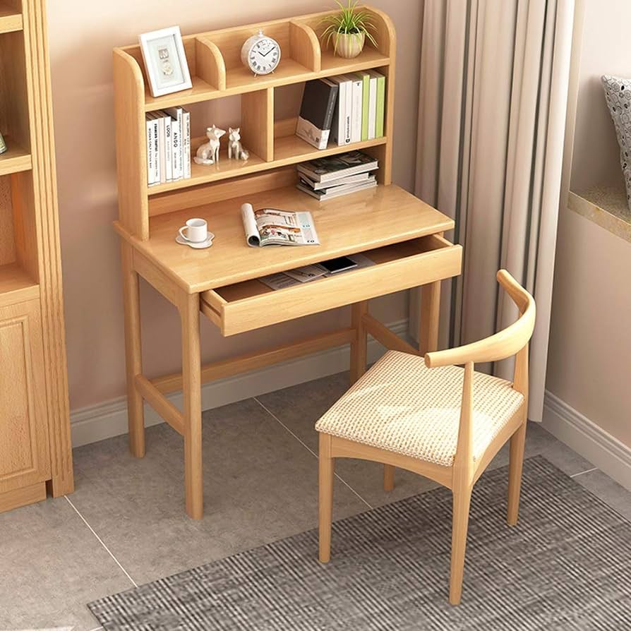 Hqsgdmn furniture mini wooden learning desk childs study desk great girls and boys â for and year olds no chair lor brown size xxcmbeigexxcm home kitchen