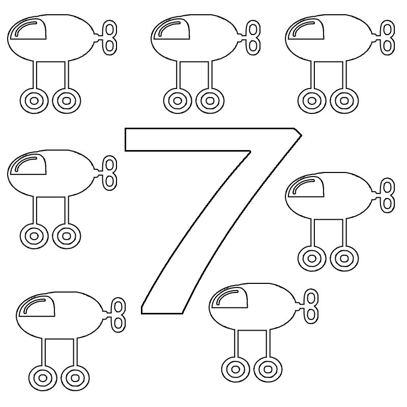 Number coloring pages for preschoolers here you can see number coloring pages for preschoolers also see numbeâ numbers preschool coloring pages preschool