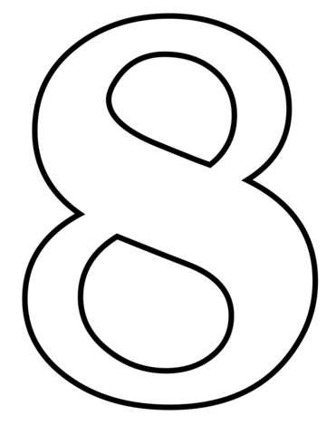 Number coloring page molde de nãºmeros molde nãºmero