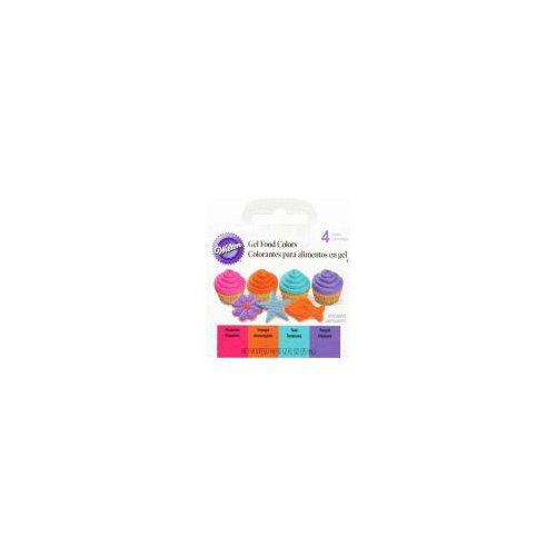 Wilton gel food colors count fl oz