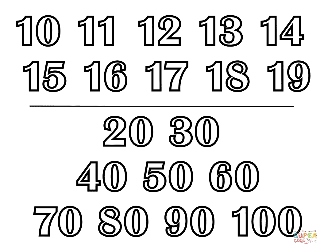 Classic alphabet numbers chart ii coloring page free printable coloring pages