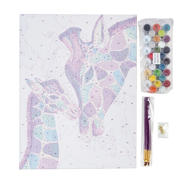 Colorful giraffes â la ribouldingue