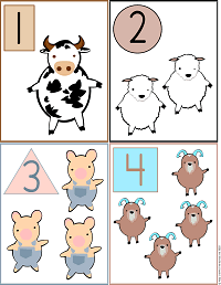 Numbers printable activities for preschool and kindergarten