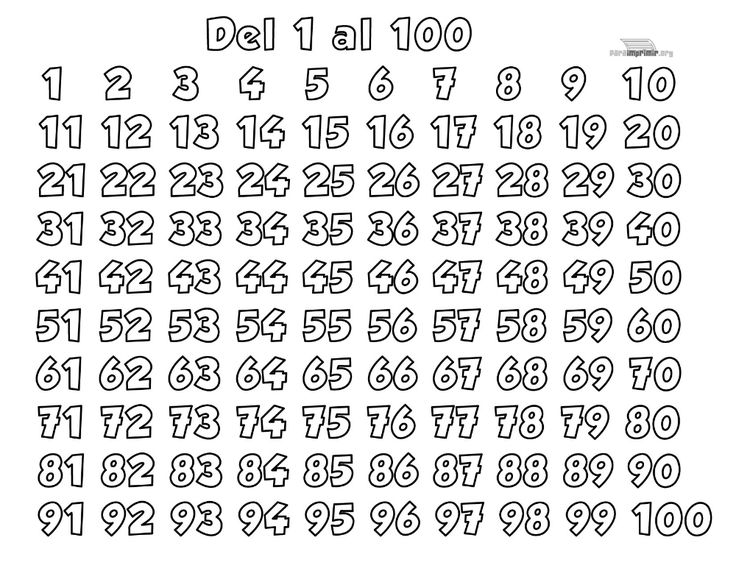 Los nãºmeros del al para imprimir uno de los retos que todos pasamos cuando somâ matemãticas de primer grado abecedario para imprimir numero para imprimir