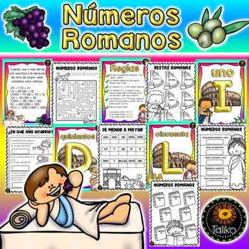 Nãºmeros romanos by taliko tpt