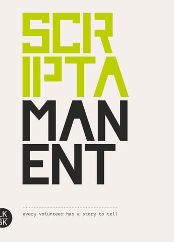 Scriptamanent by associazione culturale link