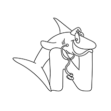 Top shark coloring pages for your little ones