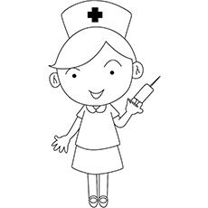 Top free printable nurse coloring pages online coloring pages nurse art nurse drawing