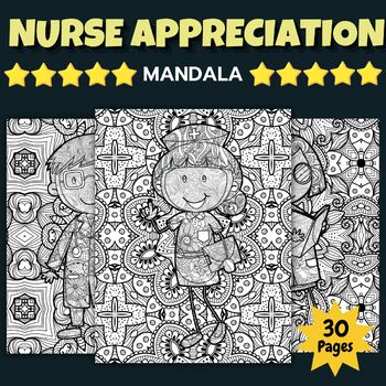 Nurse coloring page tpt