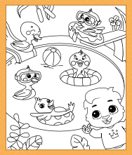 Famous nursery rhymes coloring pages for kids free printables