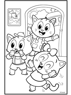 Nursery rhymes free coloring pages