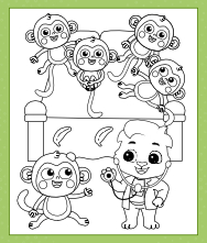 Famous nursery rhymes coloring pages for kids free printables