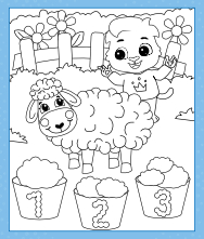 Famous nursery rhymes coloring pages for kids free printables