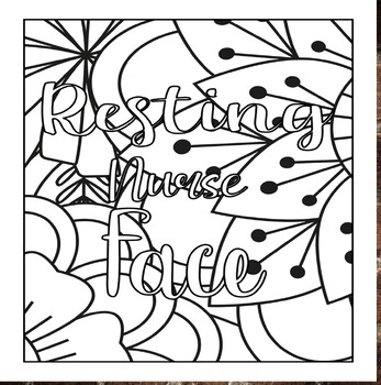 Nurse quotes coloring book for adults the art of nursing coloring with quotes