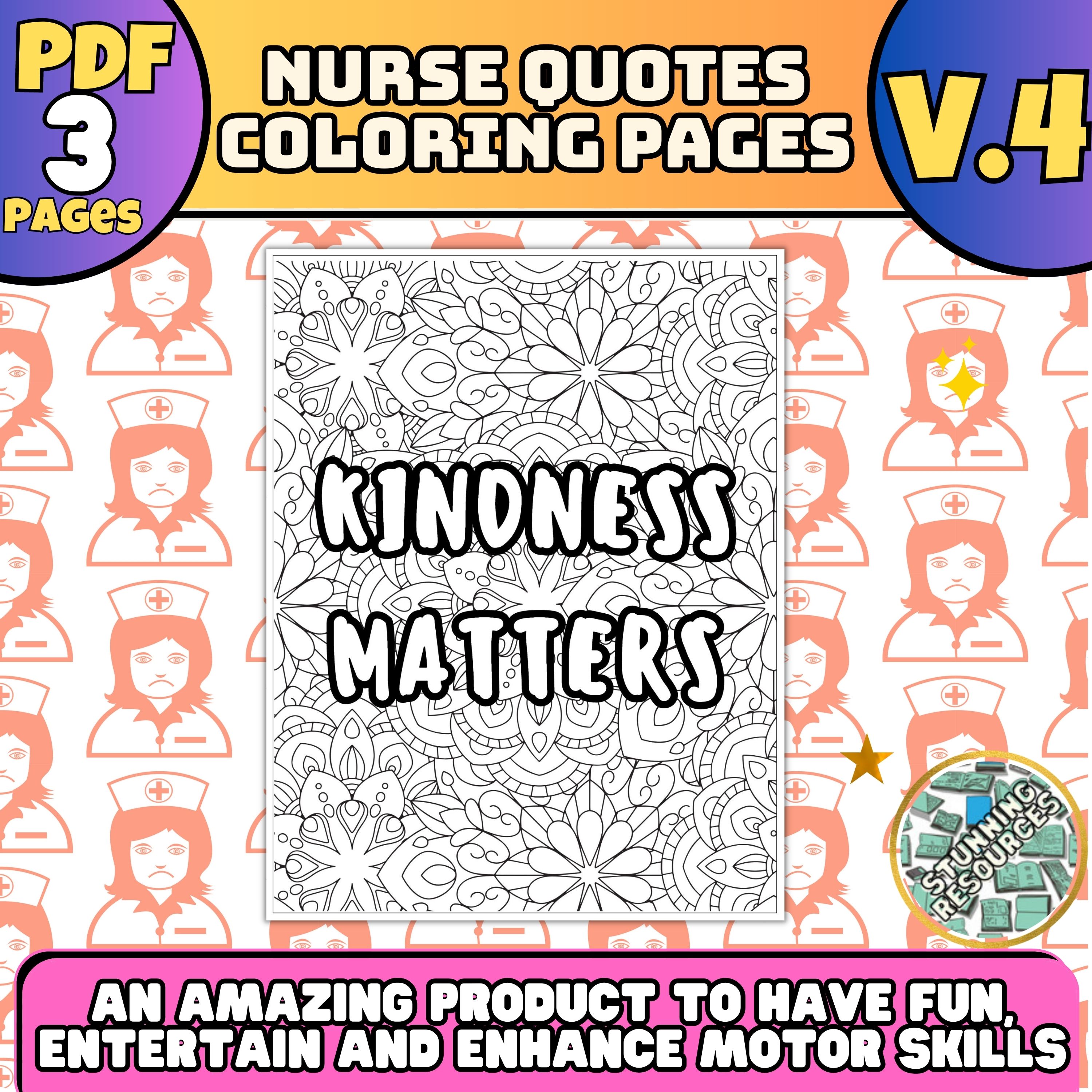 Nurse quotes coloring pages by stunning resources on