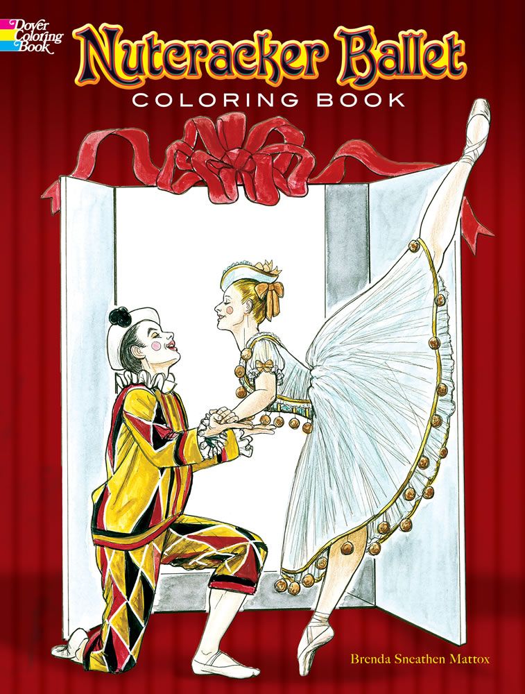 Nutcracker ballet coloring book