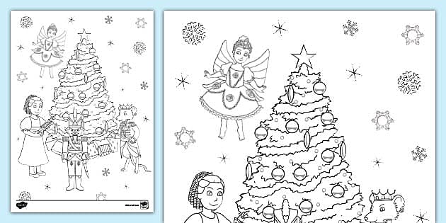 Nutcracker louring page teacher made